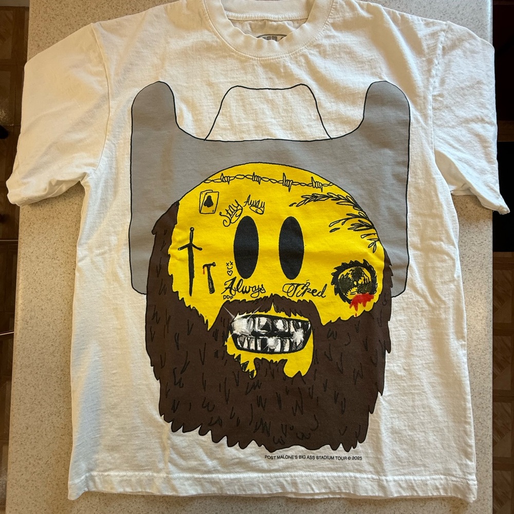 Post Malone Big Ass Stadium Tour Merchandise T-Shirt